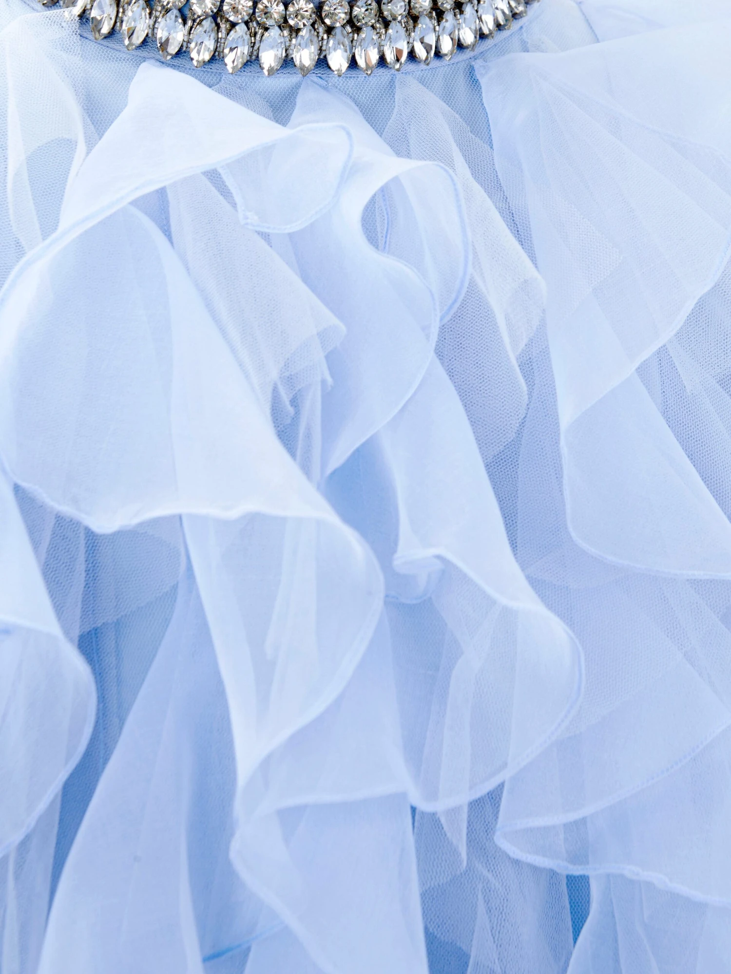 Girls Twyla Occasion Dress In Blue 6 Girls Twyla Occasion Dress In Blue - Image 4