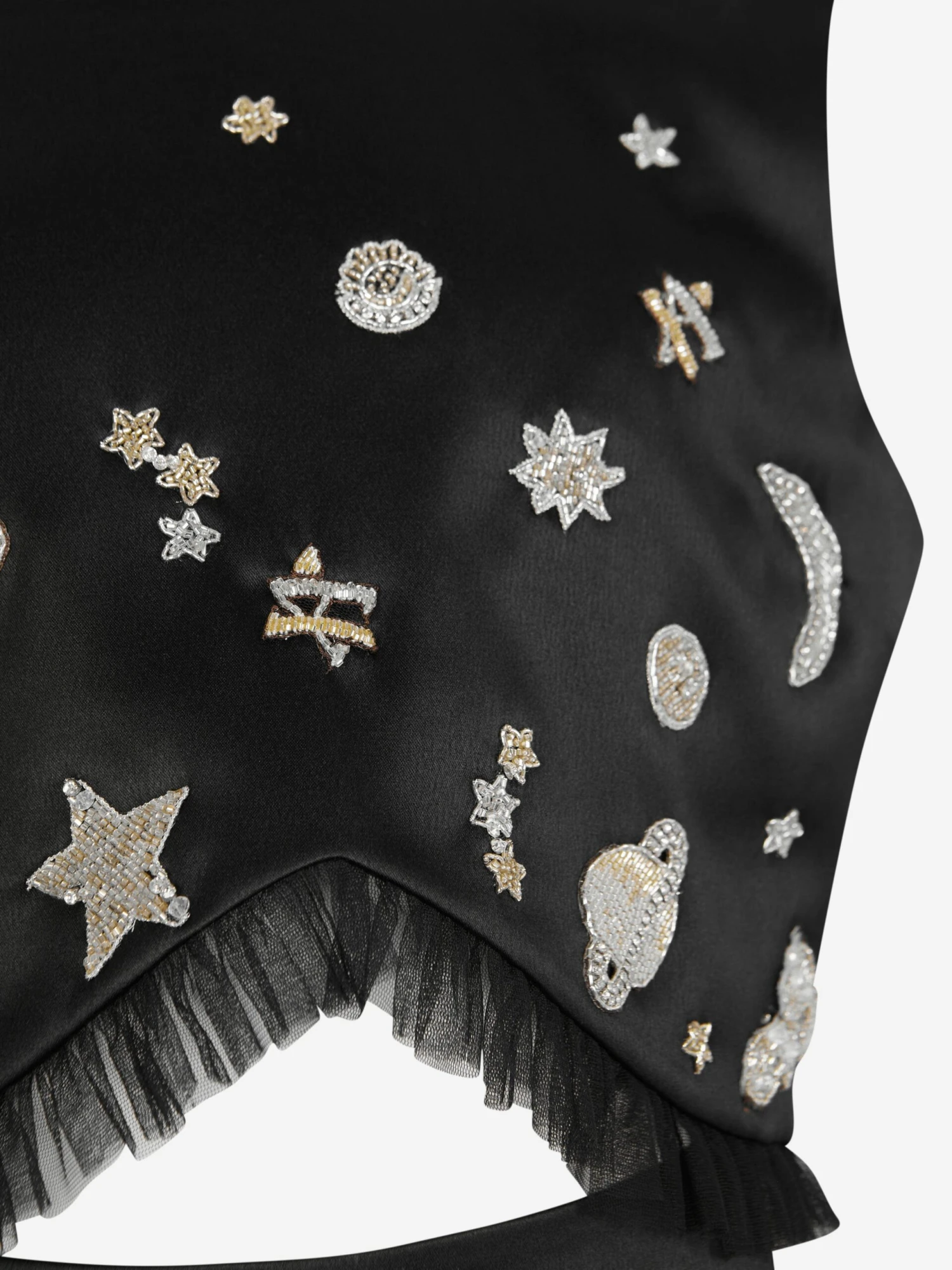 Girls Wednesday Occasion Dress In Black 6 Girls Wednesday Occasion Dress In Black - Image 4