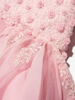 Girls Florentina Dress In Pink Ballet 8 Girls Florentina Dress In Pink Ballet -Monna Clothing Shop MAIS3010 PINK 3