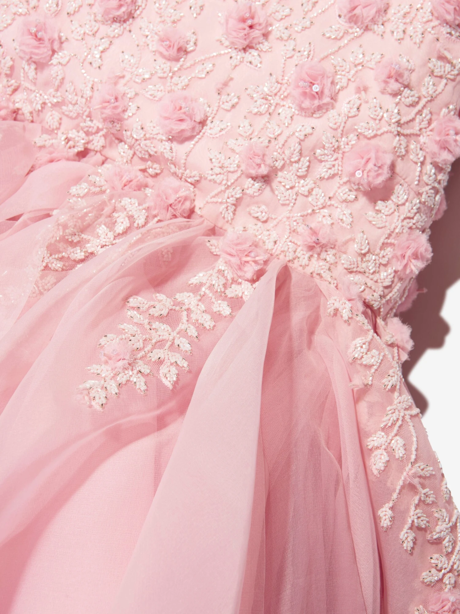 Girls Florentina Dress In Pink Ballet 5 Girls Florentina Dress In Pink Ballet - Image 3