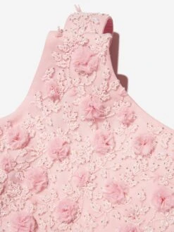 Girls Florentina Dress In Pink Ballet 9 Girls Florentina Dress In Pink Ballet -Monna Clothing Shop MAIS3010 PINK 4