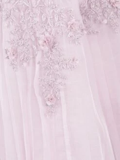 Girls Liea Dress In Soft Lilac -Monna Clothing Shop MAIS3011 LILAC 4