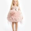 Girls Pomme Dress In Blush 1 Girls Pomme Dress In Blush -Monna Clothing Shop MAIS3013 PINK 1