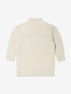 MM6 Maison Margiela Girls Wool Knitted Jumper Dress -Monna Clothing Shop MAISONMARGIELA C78436 2