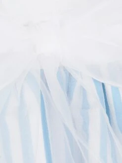 Girls Organza Layered Flower Dress In Blue -Monna Clothing Shop MAMS4019 BLUE 3