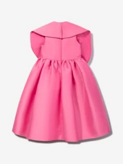 Girls Flared Special Occasiom Dress With Bolero In Pink 8 Girls Flared Special Occasiom Dress With Bolero In Pink -Monna Clothing Shop MAMS4025 PINK 3