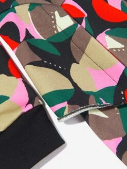 Girls Long Sleeve Patterned Dress 9 Girls Long Sleeve Patterned Dress -Monna Clothing Shop MARNI C23573 4