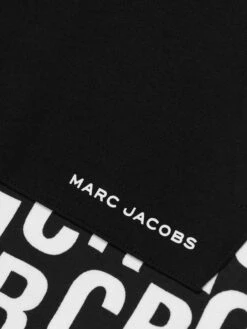 Marc Jacobs Girls Hooded Sweater Dress In Black -Monna Clothing Shop MARS4046 BLACK 3