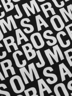 Marc Jacobs Girls Hooded Sweater Dress In Black -Monna Clothing Shop MARS4046 BLACK 4