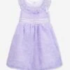 Marchesa Girls Silk Georgette Occasion Dress In Purple -Monna Clothing Shop MCHS4002 PURPLE 1