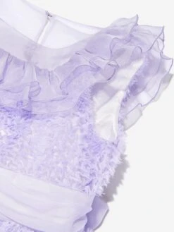 Marchesa Girls Silk Georgette Occasion Dress In Purple 10 Marchesa Girls Silk Georgette Occasion Dress In Purple -Monna Clothing Shop MCHS4002 PURPLE 3