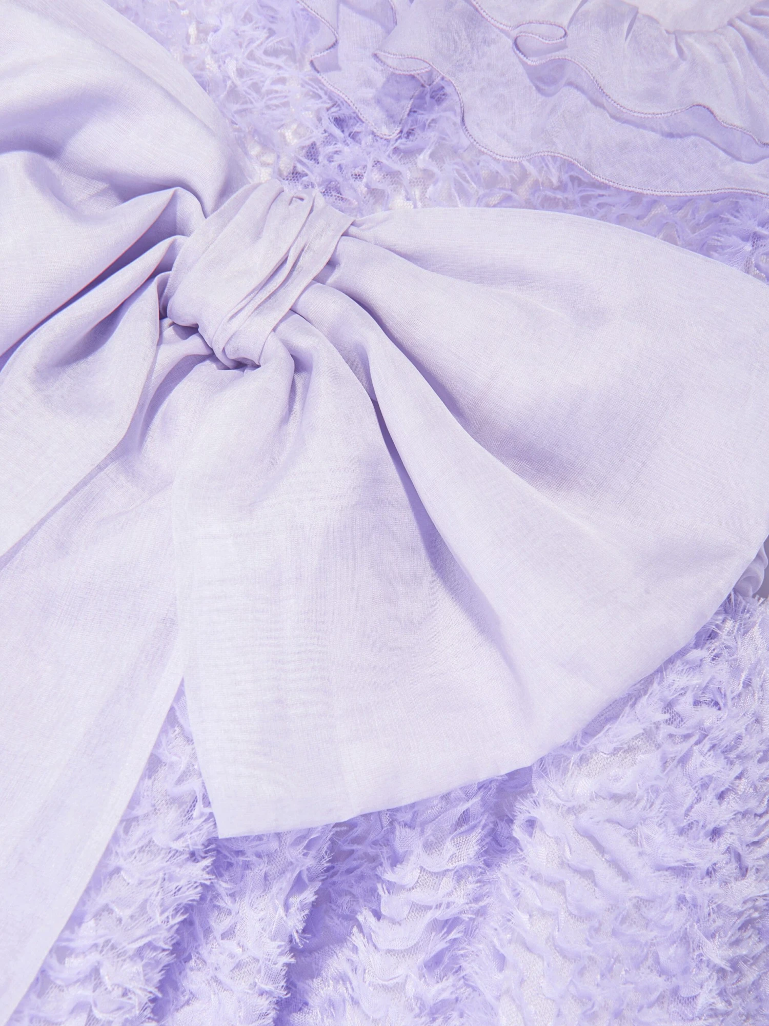 Marchesa Girls Silk Georgette Occasion Dress In Purple 7 Marchesa Girls Silk Georgette Occasion Dress In Purple - Image 5