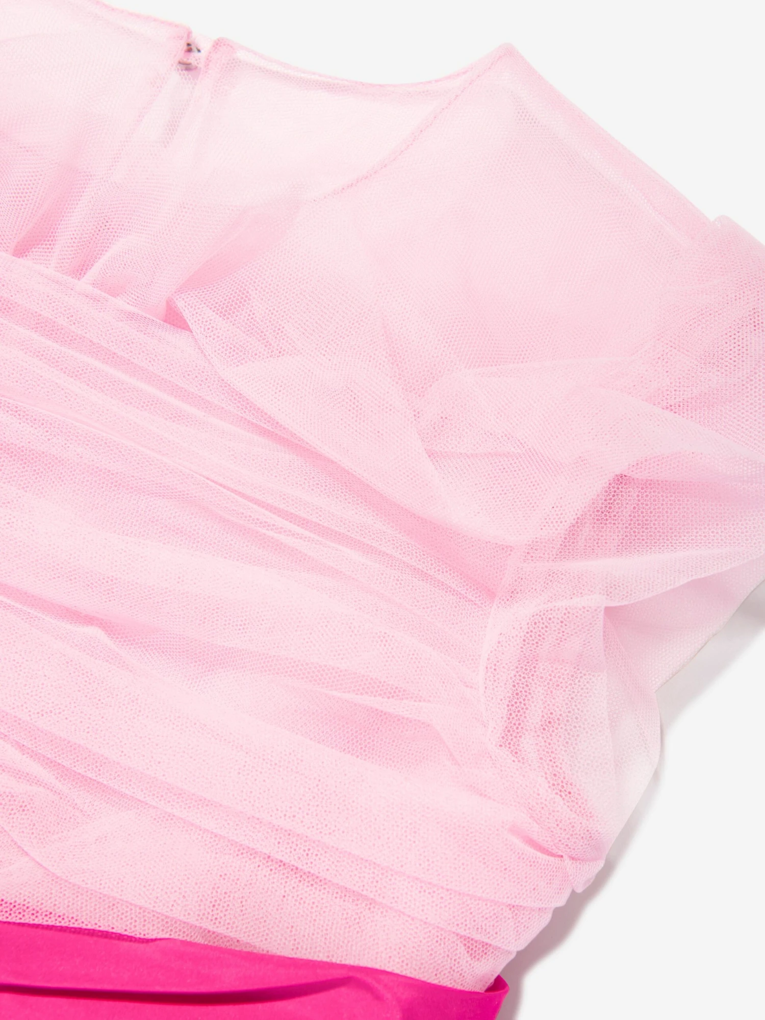 Marchesa Girls Taffeta Belt Tulle Occasion Dress In Pink 6 Marchesa Girls Taffeta Belt Tulle Occasion Dress In Pink - Image 4