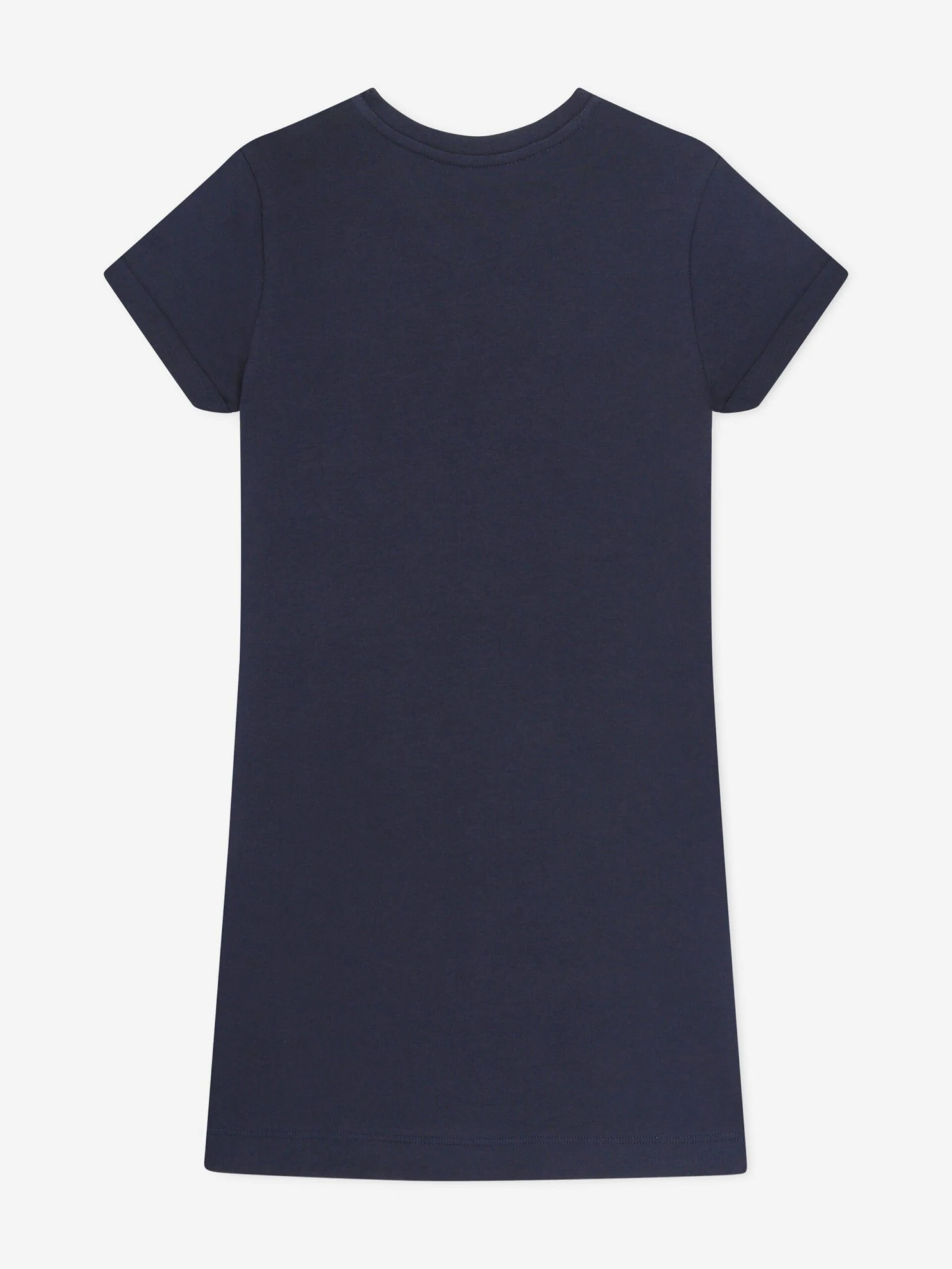 Michael Kors Girls Studded Logo Dress In Navy 4 Michael Kors Girls Studded Logo Dress In Navy - Image 2