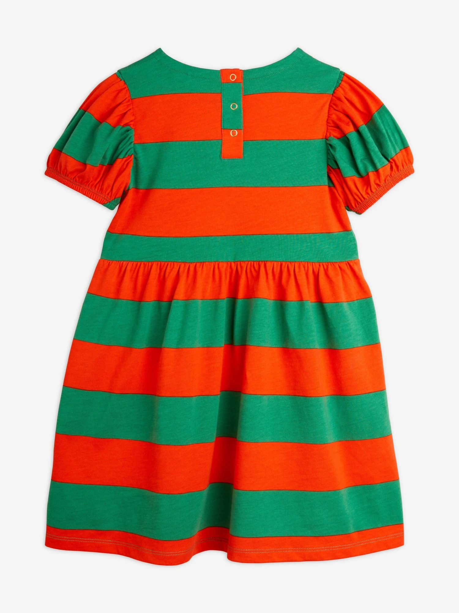 Mini Rodini Girls Striped Dress In Multicolour 4 Mini Rodini Girls Striped Dress In Multicolour - Image 2