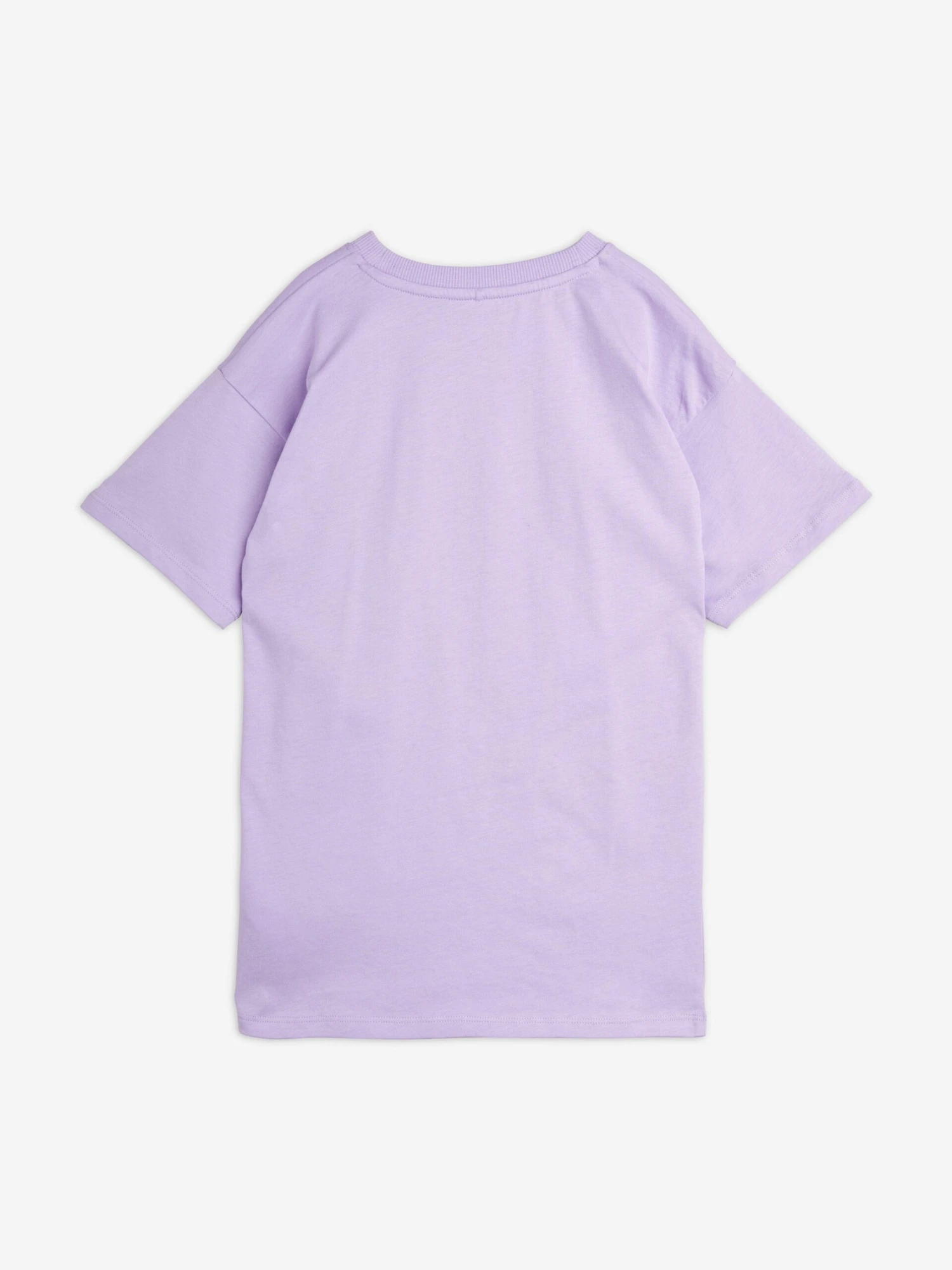 Mini Rodini Girls Dolphin Print Dress In Purple 4 Mini Rodini Girls Dolphin Print Dress In Purple - Image 2