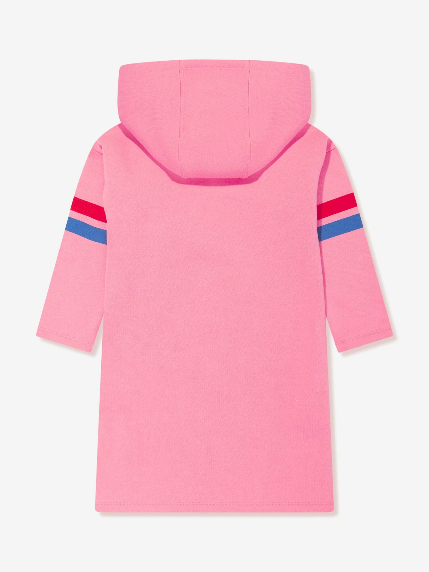 Mini Rodini Girls Adored Hoodie Dress In Pink 5 Mini Rodini Girls Adored Hoodie Dress In Pink - Image 3