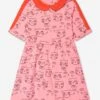 Mini Rodini Girls Cathlethes Print Dress In Pink 1 Mini Rodini Girls Cathlethes Print Dress In Pink -Monna Clothing Shop MINS4090 PINK 1