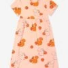 Mini Rodini Girls Squirrels Print Dress In Pink -Monna Clothing Shop MINS4093 PINK 1