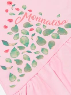 Monnalisa Girls Cotton Rose Print Dress -Monna Clothing Shop MLSS2133 0090 3