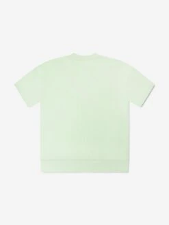 MM6 Maison Margiela Girls Logo Sweater Dress In Green -Monna Clothing Shop MM6S4024 GREEN 2