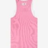 MM6 Maison Margiela Girls Sleeveless Jersey Dress In Pink