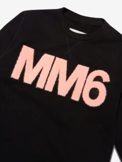 MM6 Maison Margiela Girls Logo Sweater Dress -Monna Clothing Shop MM6 U94745 3