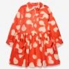 Molo Girls Amanita Dress In Red 1 Molo Girls Amanita Dress In Red -Monna Clothing Shop MOLA3056 6900 1