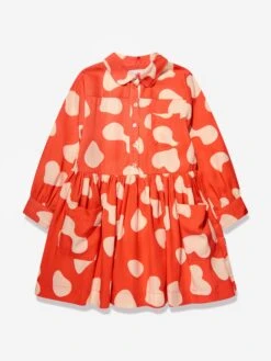 Molo Girls Amanita Dress In Red