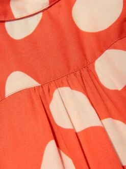 Molo Girls Amanita Dress In Red -Monna Clothing Shop MOLA3056 6900 4