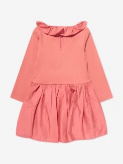 Molo Baby Girls Ruffle Collar Dress In Pink -Monna Clothing Shop MOLA3071 8776 2