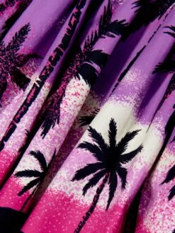 Molo Girls Twilight Island Print Dress In Multicolour 8 Molo Girls Twilight Island Print Dress In Multicolour -Monna Clothing Shop MOLS4117 TWILLIGHT ISLAND 3