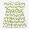 Molo Baby Girls Rainbow Dress In Multicolour -Monna Clothing Shop MOLS4134 RAINBOW MINI 1