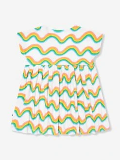 Molo Baby Girls Rainbow Dress In Multicolour 7 Molo Baby Girls Rainbow Dress In Multicolour -Monna Clothing Shop MOLS4134 RAINBOW MINI 2