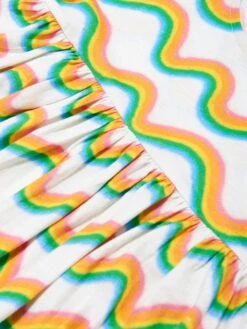 Molo Baby Girls Rainbow Dress In Multicolour 8 Molo Baby Girls Rainbow Dress In Multicolour -Monna Clothing Shop MOLS4134 RAINBOW MINI 3