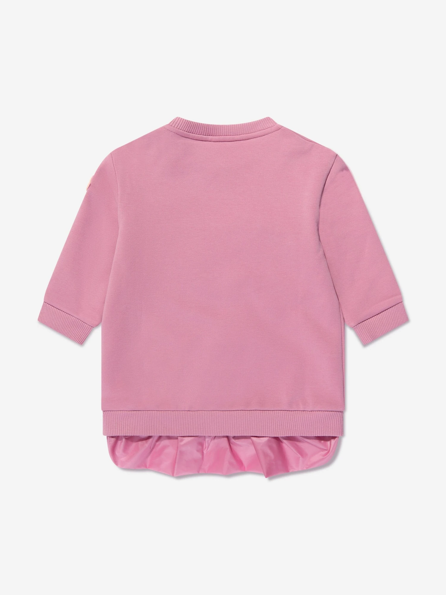Baby Girls Logo Sweater Dress In Pink 4 Baby Girls Logo Sweater Dress In Pink - Image 2