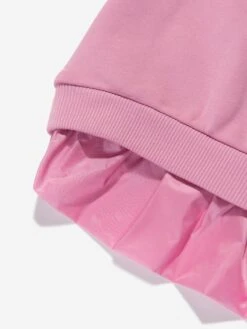 Baby Girls Logo Sweater Dress In Pink 9 Baby Girls Logo Sweater Dress In Pink -Monna Clothing Shop MONA3048 527 4
