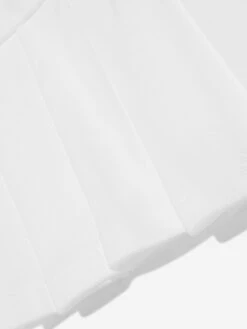 Baby Girls Sleeveless Polo Dress In White -Monna Clothing Shop MONCLER 786320 4