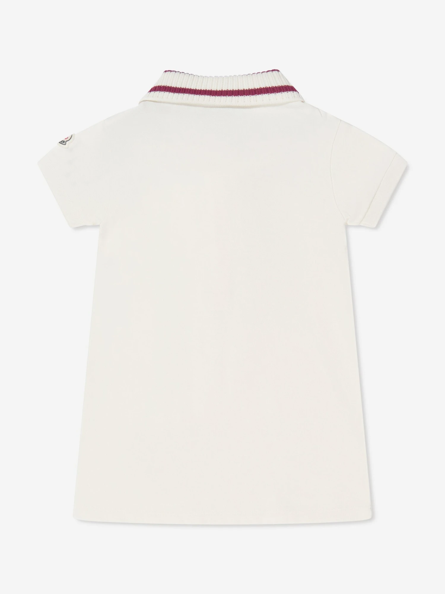 Girls Bear Polo Dress In White 4 Girls Bear Polo Dress In White - Image 2
