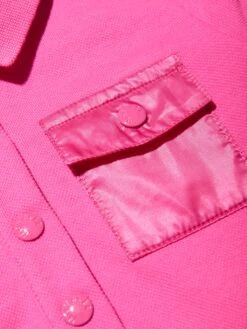 Baby Girls Long Sleeve Pocket Dress In Pink 8 Baby Girls Long Sleeve Pocket Dress In Pink -Monna Clothing Shop MONCLER D66808 3