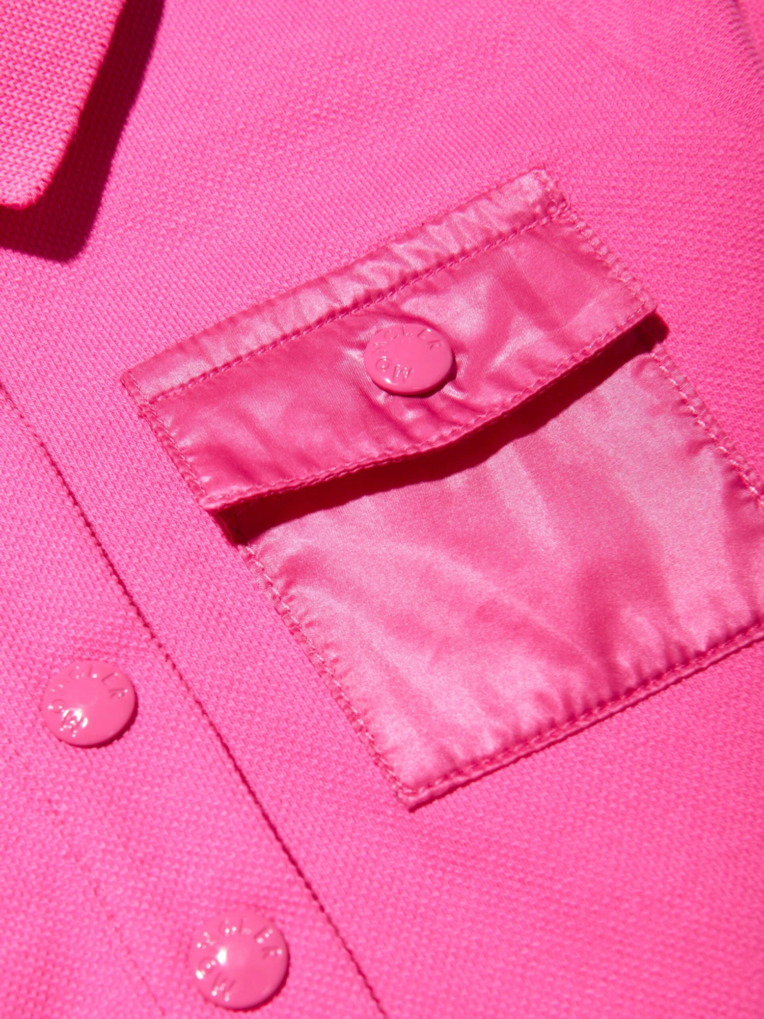 Baby Girls Long Sleeve Pocket Dress In Pink 5 Baby Girls Long Sleeve Pocket Dress In Pink - Image 3