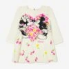 Monnalisa Girls Long Sleeve Mickey And Minnie Dress -Monna Clothing Shop MONNALISA C44880 1