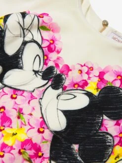 Monnalisa Girls Long Sleeve Mickey And Minnie Dress 10 Monnalisa Girls Long Sleeve Mickey And Minnie Dress -Monna Clothing Shop MONNALISA C44880 4