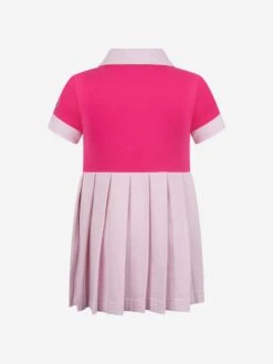 Moncler Girls Pique Polo Dress -Monna Clothing Shop MONS0075 PINK 2