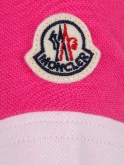 Moncler Girls Pique Polo Dress -Monna Clothing Shop MONS0075 PINK 4