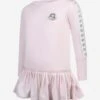 Girls Dress - Cotton Jersey Dress -Monna Clothing Shop MONS0145 PINK 1