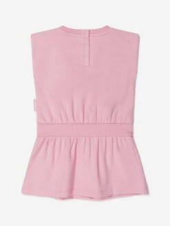 Baby Girls Stretch Logo Sweater Dress -Monna Clothing Shop MONS2057 526 2