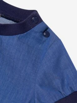 Baby Girls Dress In Blue -Monna Clothing Shop MONS3082 757 4