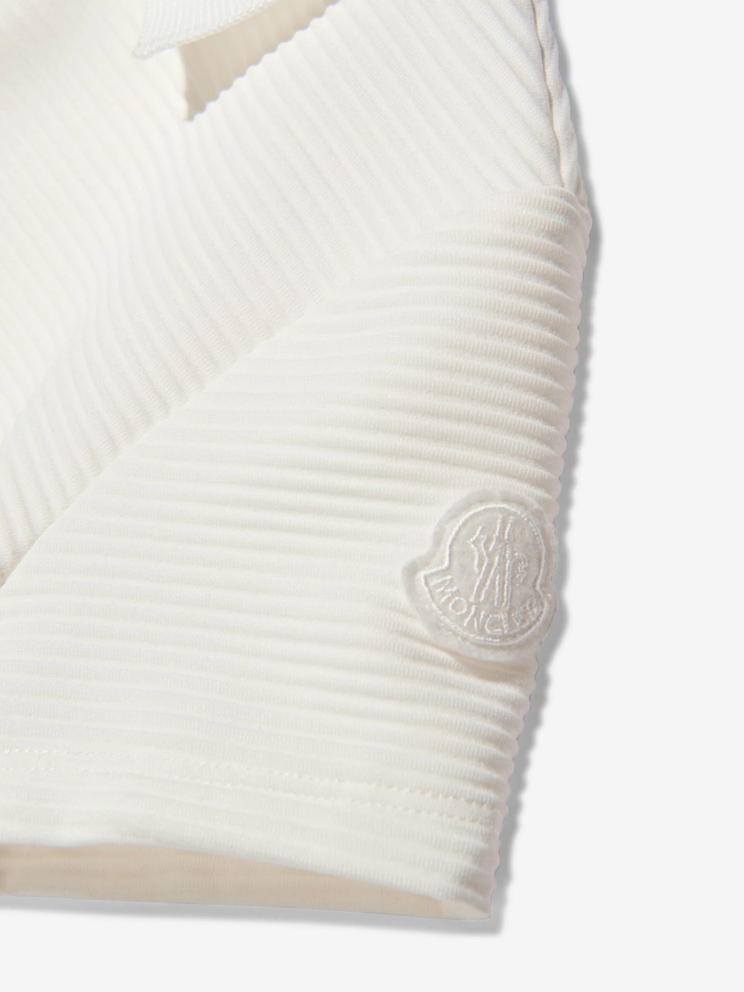 Girls Half Zip Polo Dress In White 5 Girls Half Zip Polo Dress In White - Image 3