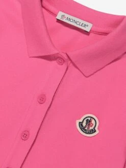 Girls Polo Dress In Pink -Monna Clothing Shop MONS3194 546 3